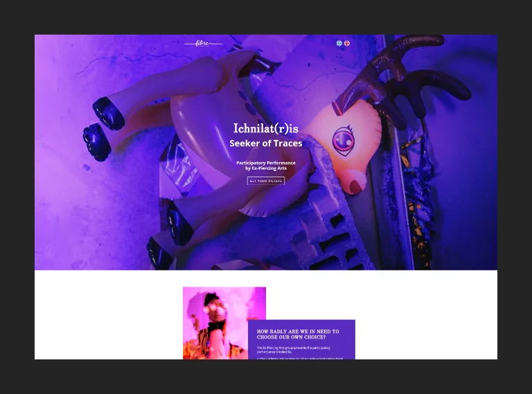 Screenshot of Ichnilatris Project